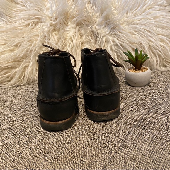 Vintage Timberland Boots black womens 7 - Picture 3 of 9